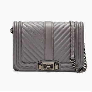Rebecca Minkoff Chevron Small Love Crossbody